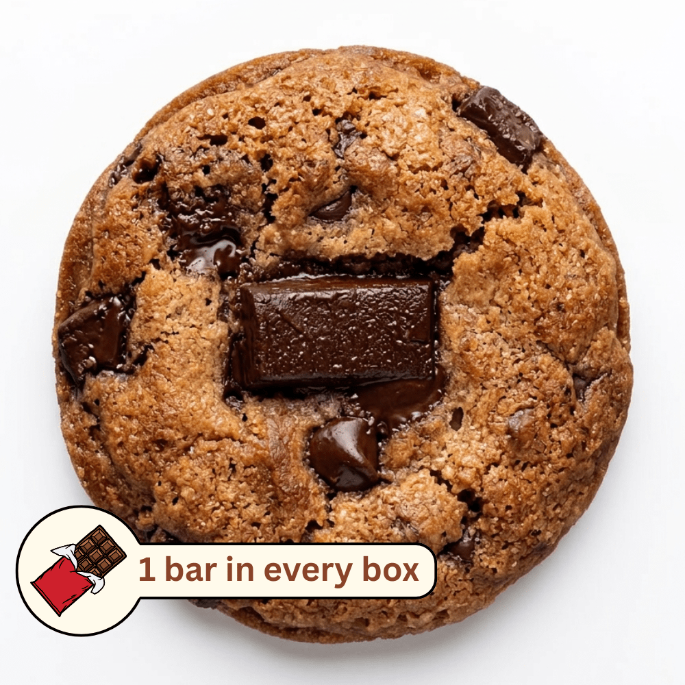 70% Dark Chocolate Chip (Box of 8) - Airfryer Cookies