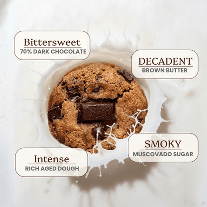 70% Dark Chocolate Chip (Box of 8) - Airfryer Cookies