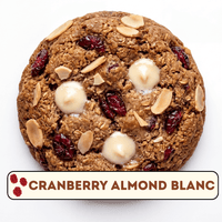 Cranberry Almond Blanc (Box of 8) - Airfryer Cookies