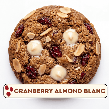 Cranberry Almond Blanc (Box of 8) - Airfryer Cookies