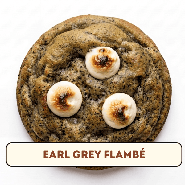 Earl Grey Flambé (Box of 8) - Airfryer Cookies