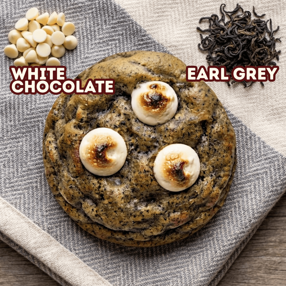 Earl Grey Flambé (Box of 8) - Airfryer Cookies
