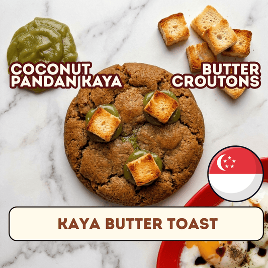 Kaya Butter Toast (Box of 8) - Airfryer Cookies