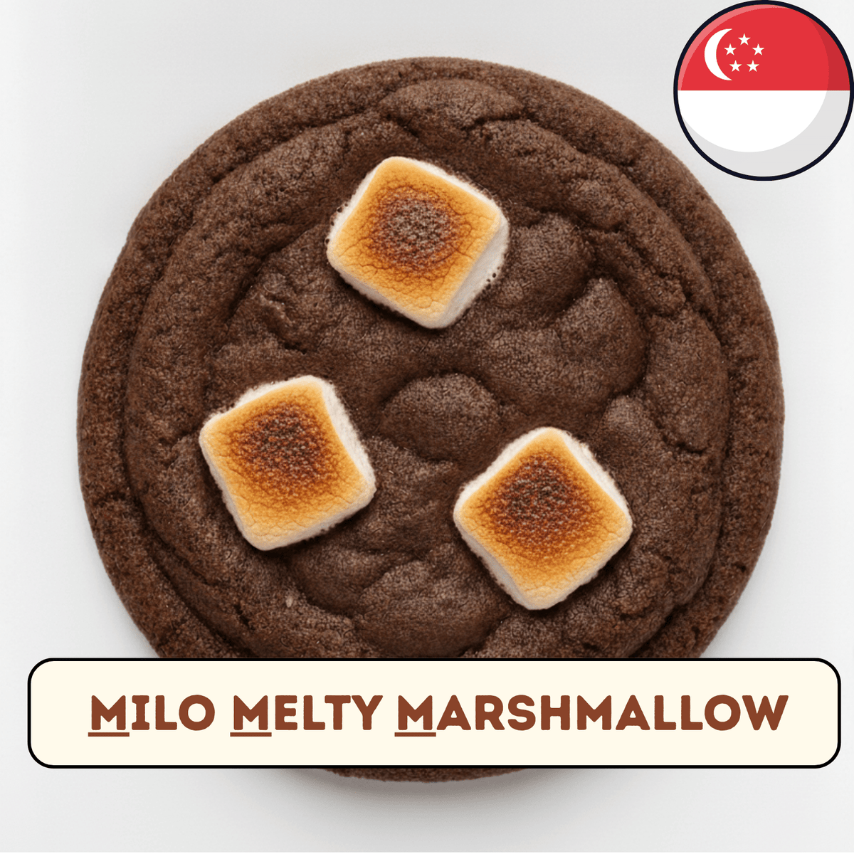 Melty Milo Marshmallow (Box of 8) - Airfryer Cookies