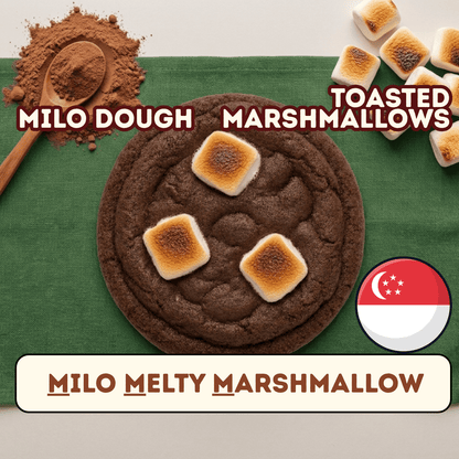 Melty Milo Marshmallow (Box of 8) - Airfryer Cookies
