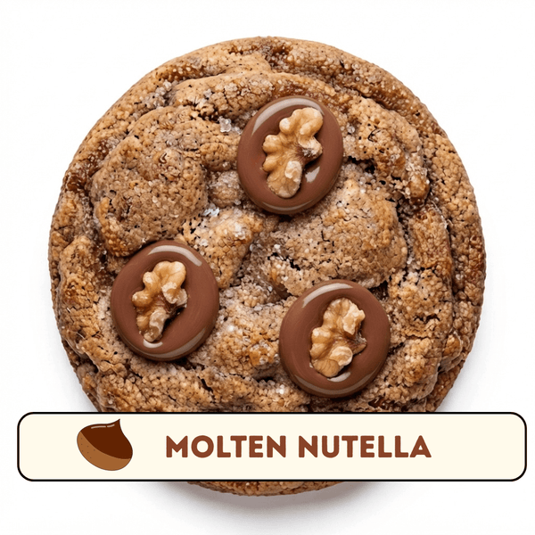 Molten Nutella (Box of 8) - Airfryer Cookies