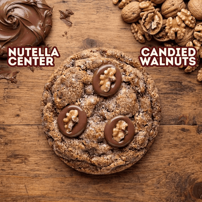 Molten Nutella (Box of 8) - Airfryer Cookies