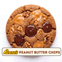 Nutty Professor Reese - Walnut, Peanut butter & Milk Choc (Box of 8) - Airfryer Cookies